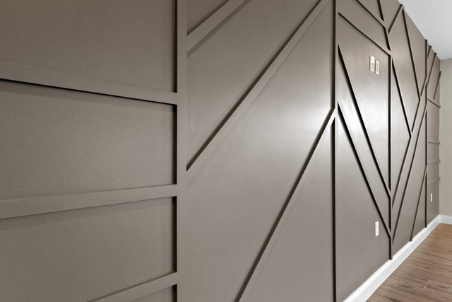 Bedroom accent wall